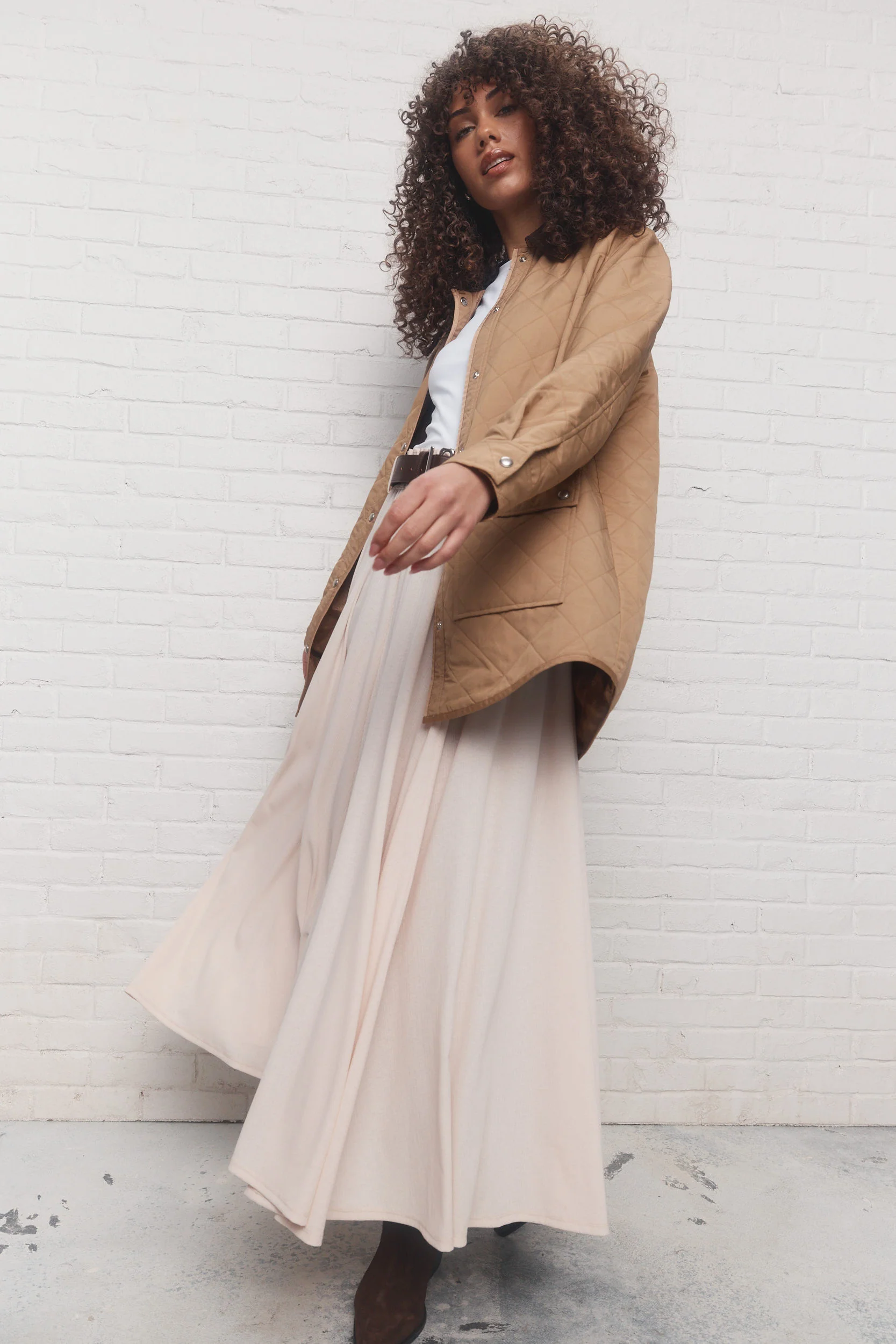 Albern | Veste matelassée tan - Image 3
