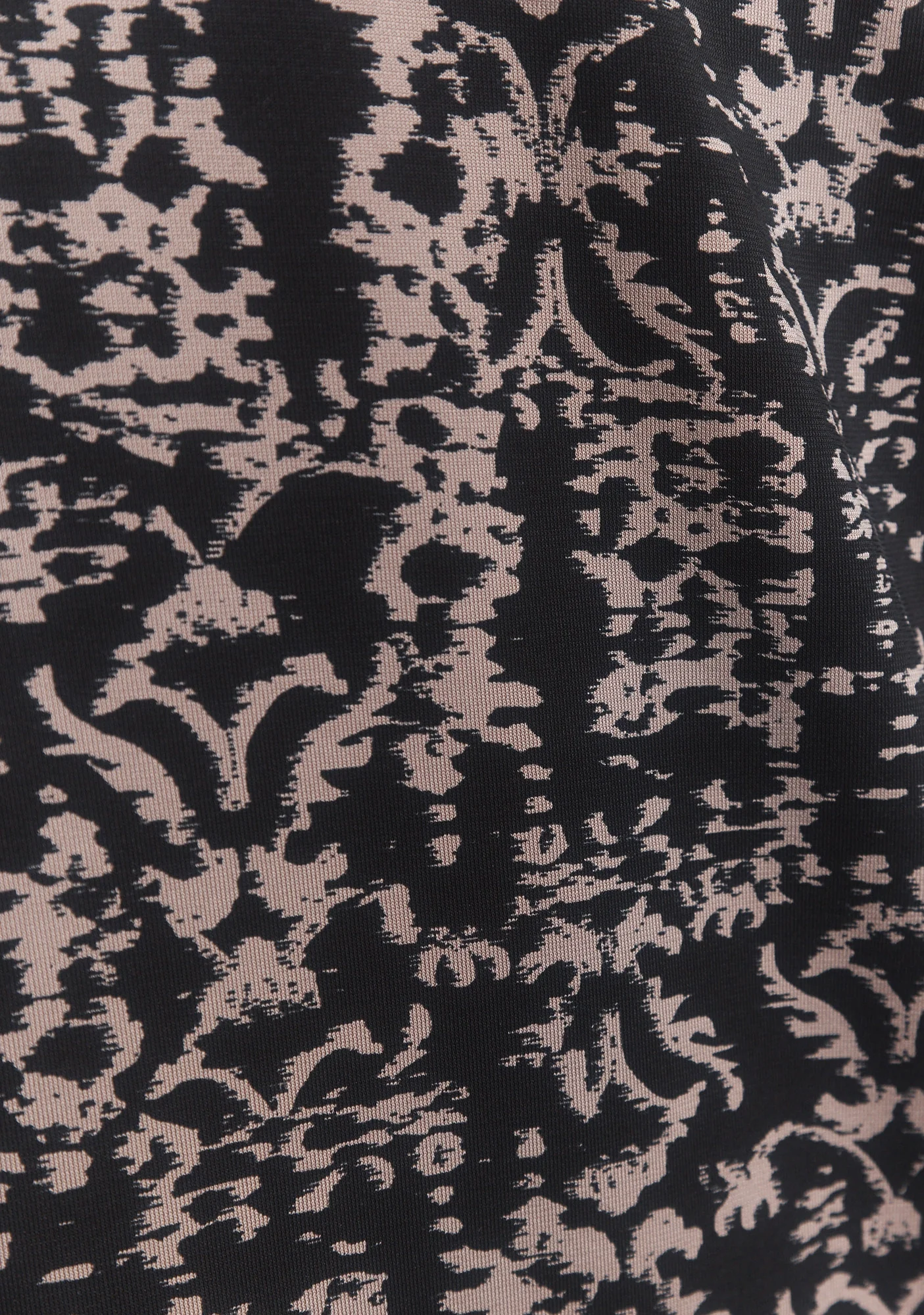 Cody | Robe midi noire et beige - Image 6