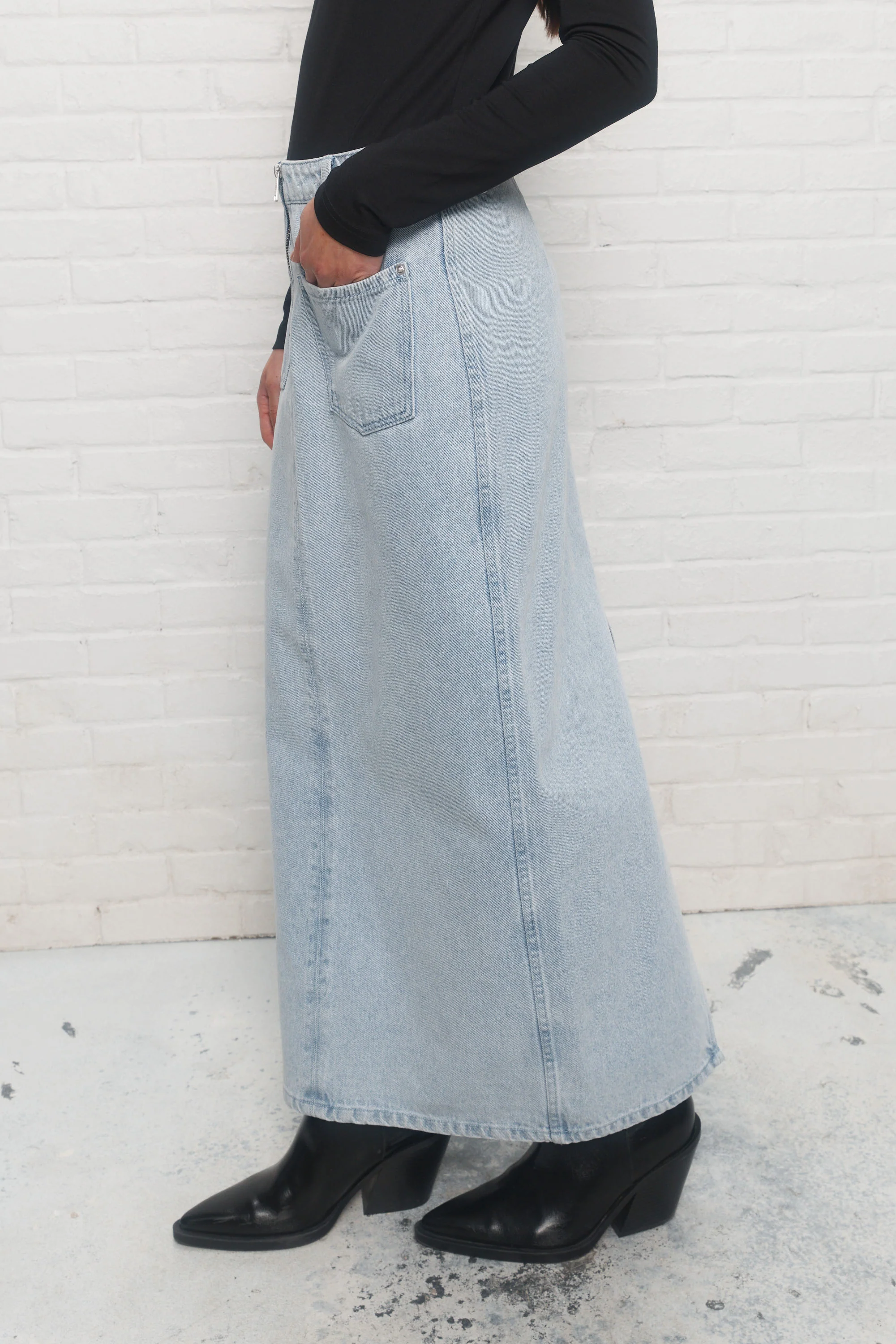 Delano | Jupe bleue - Image 4