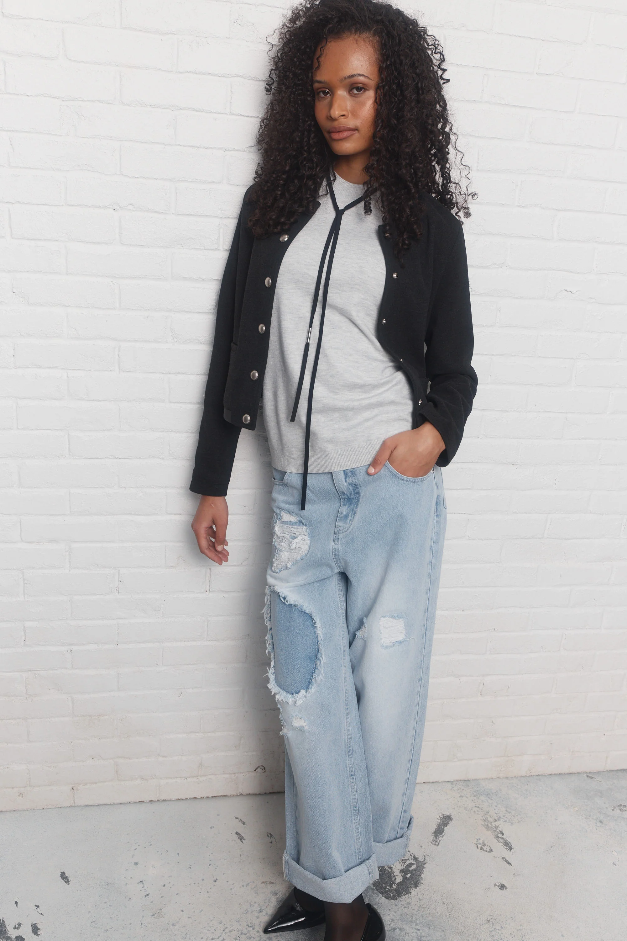 Dionne  | Ruban accessoire noir - Image 3