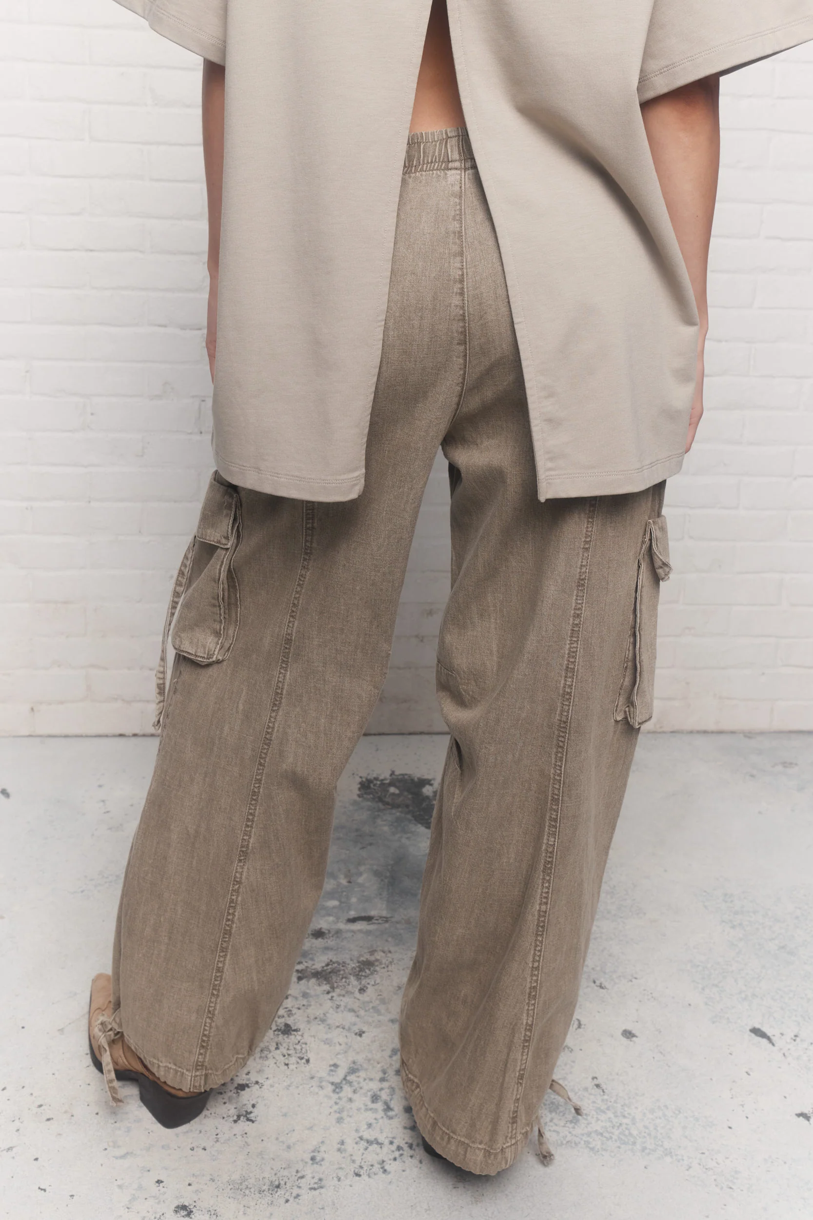 Elia | Jean vert délavé - Image 5