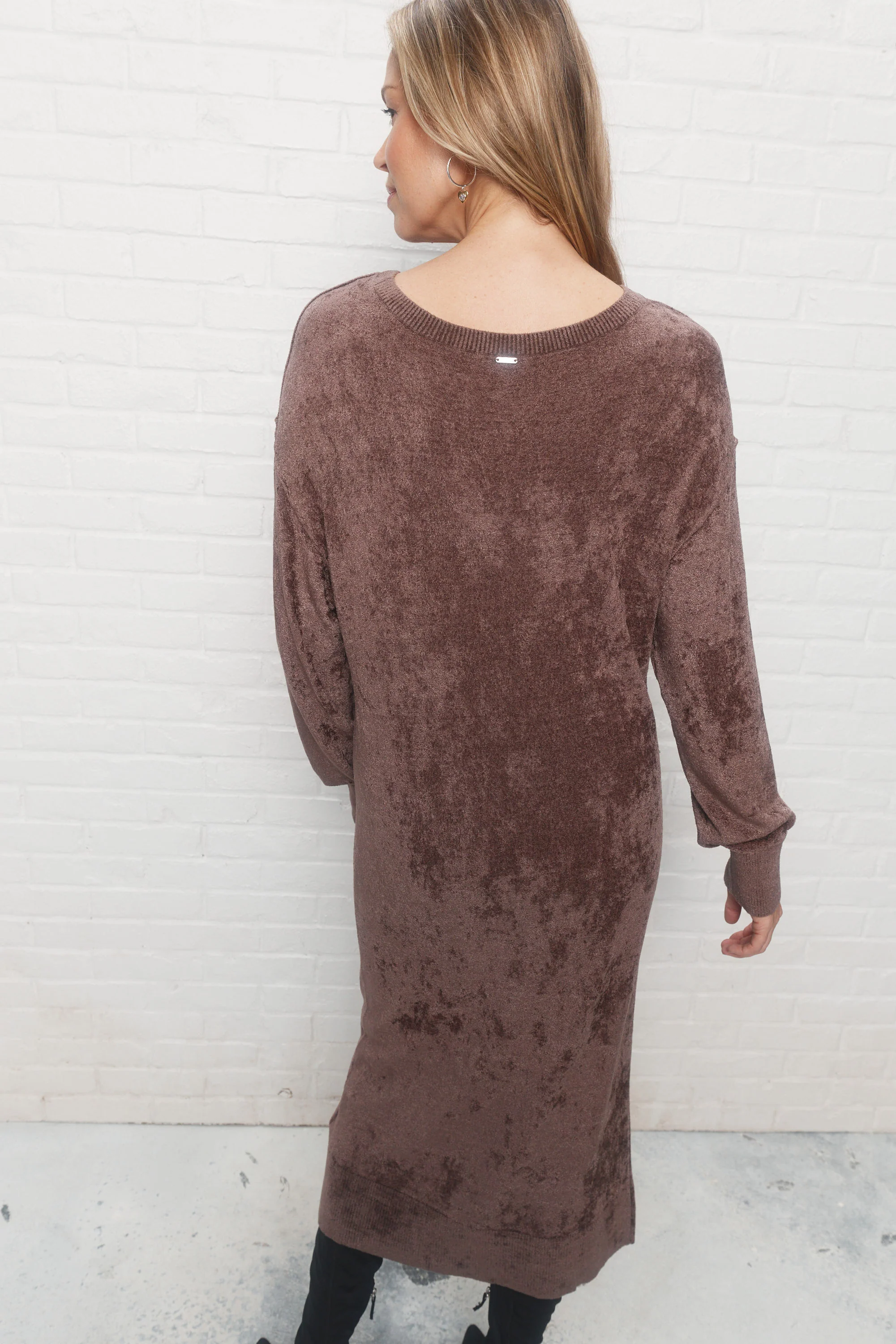 Elyane | Robe taupe - Image 6