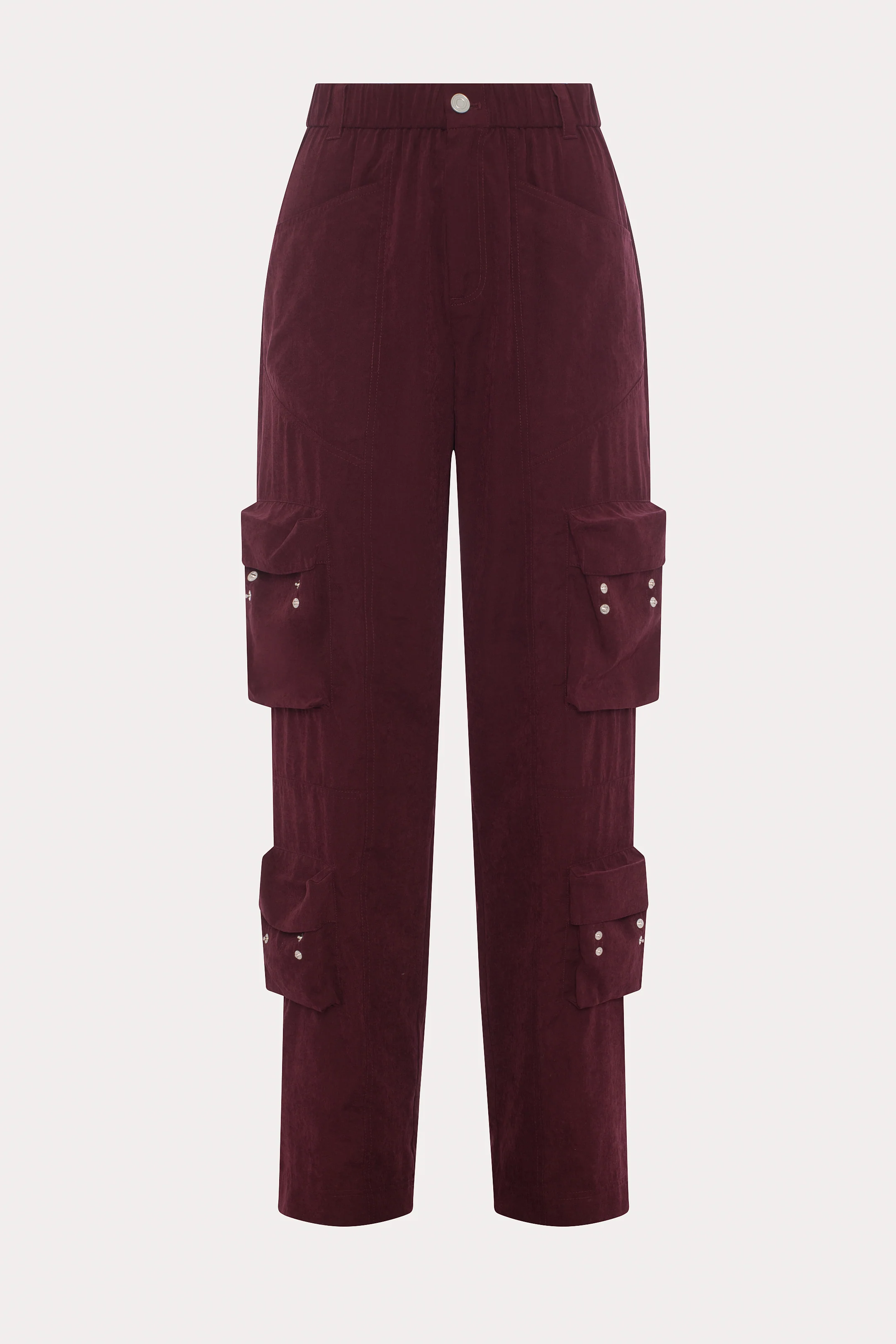 Gisele | Pantalon cargo prune - Image 2
