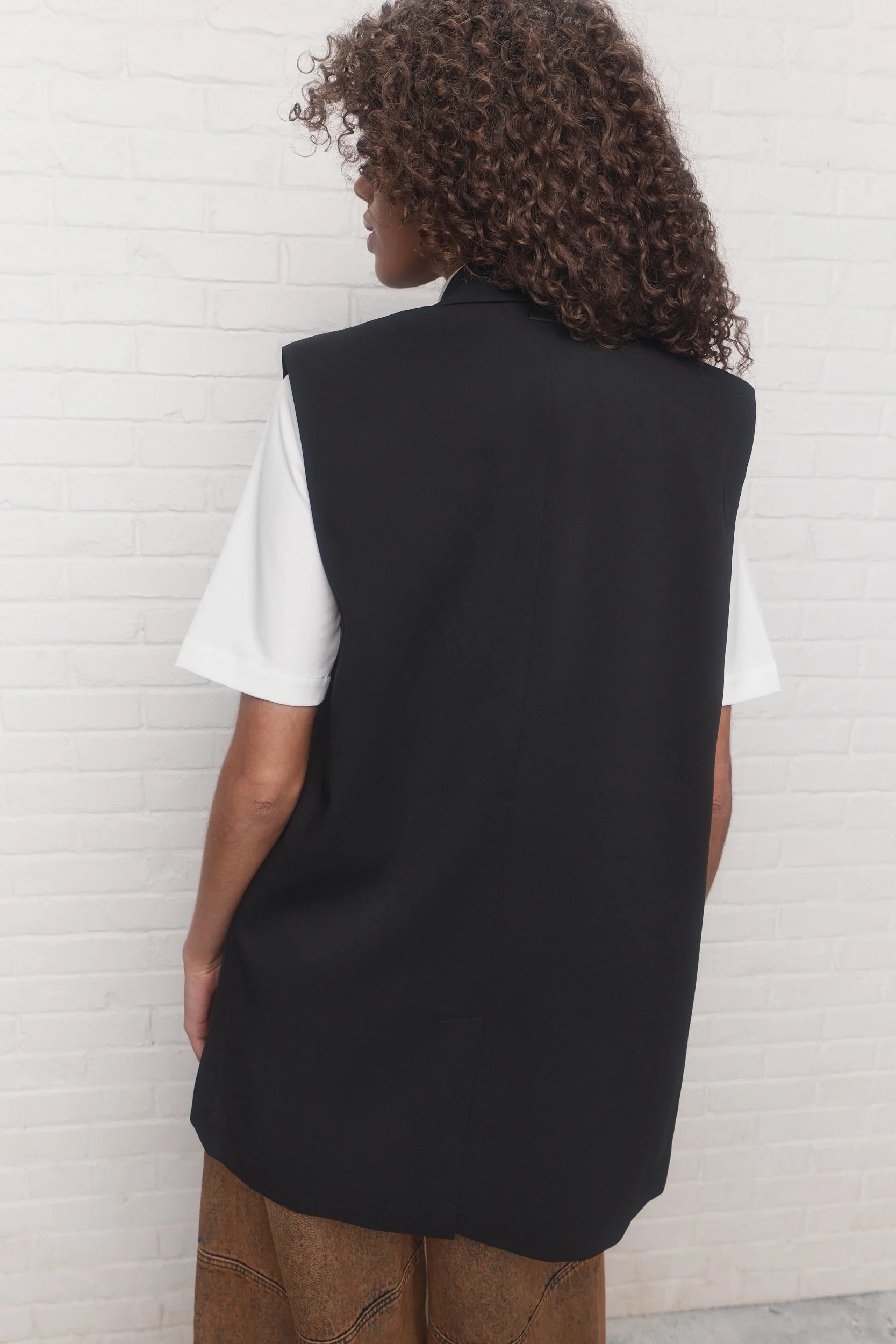 Howlett | Veston sans manches noir - Image 5