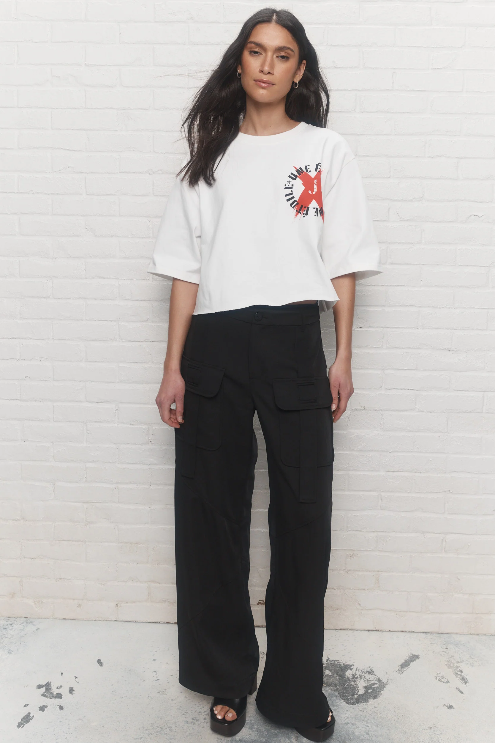 Jagger | T-shirt imprimé blanc