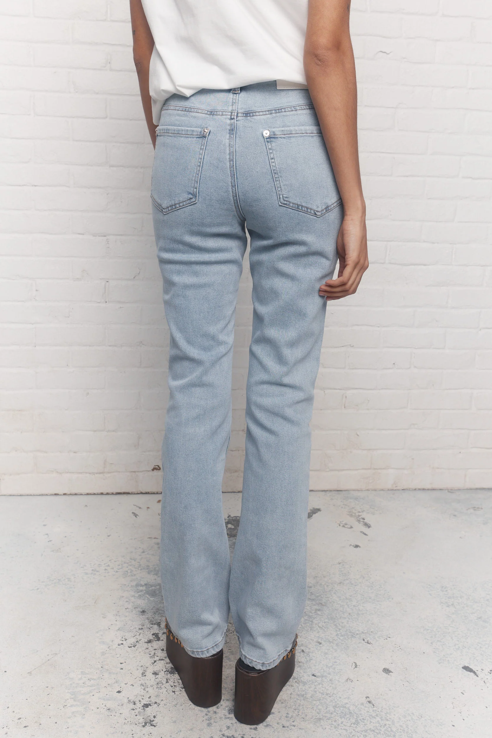 Kent | Jean bleu pâle délavé - Image 5