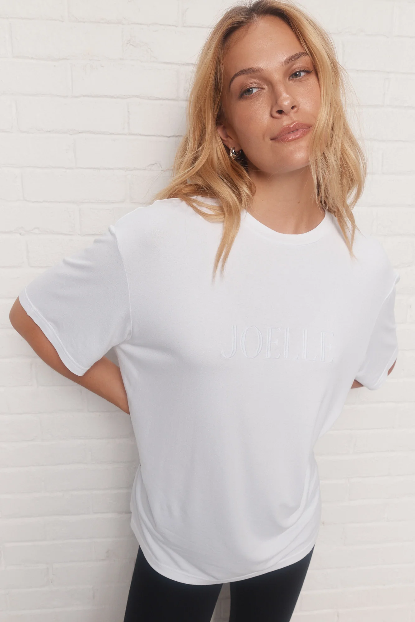 Laurenzo | T-shirt brodé blanc - Image 3