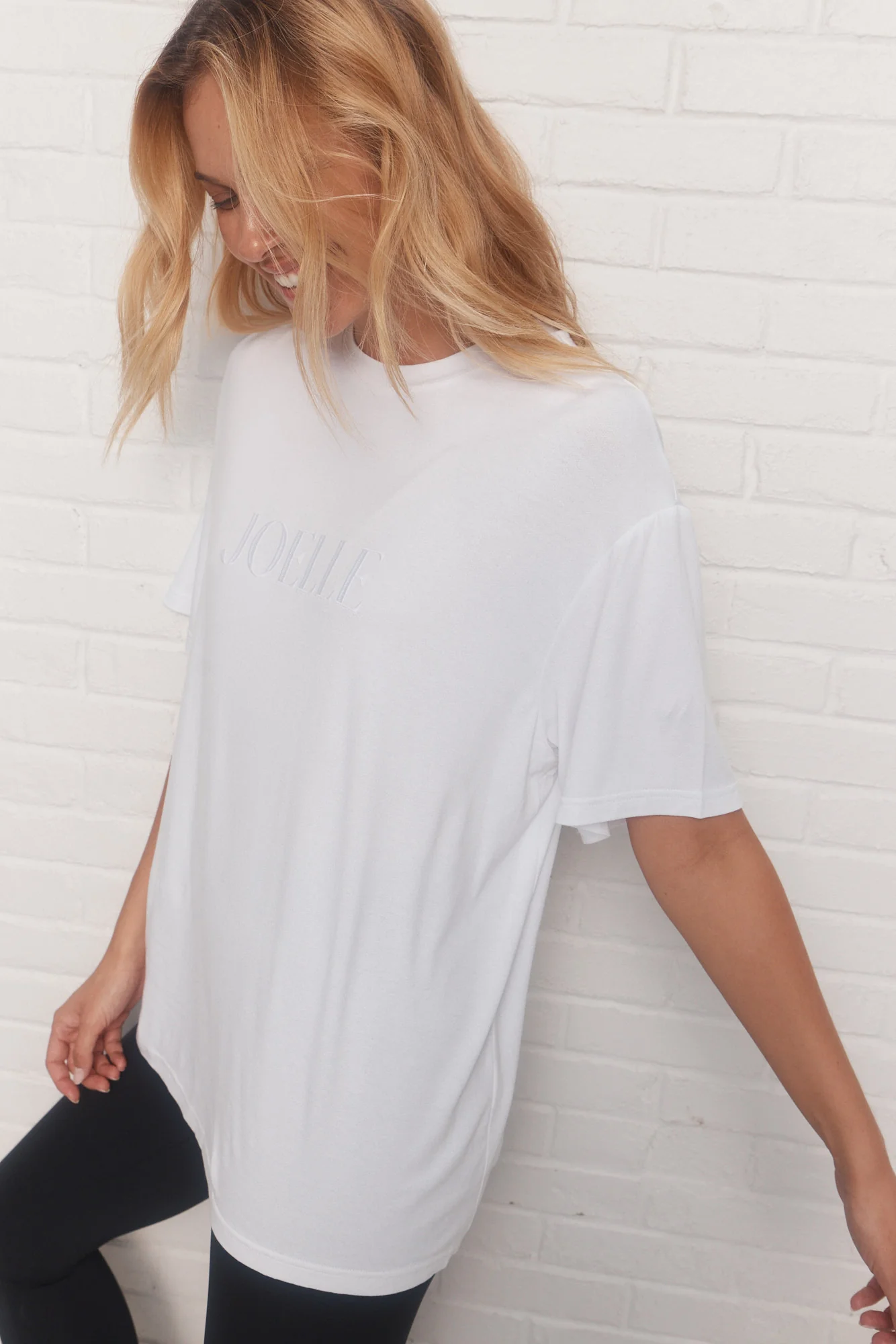 Laurenzo | T-shirt brodé blanc - Image 4
