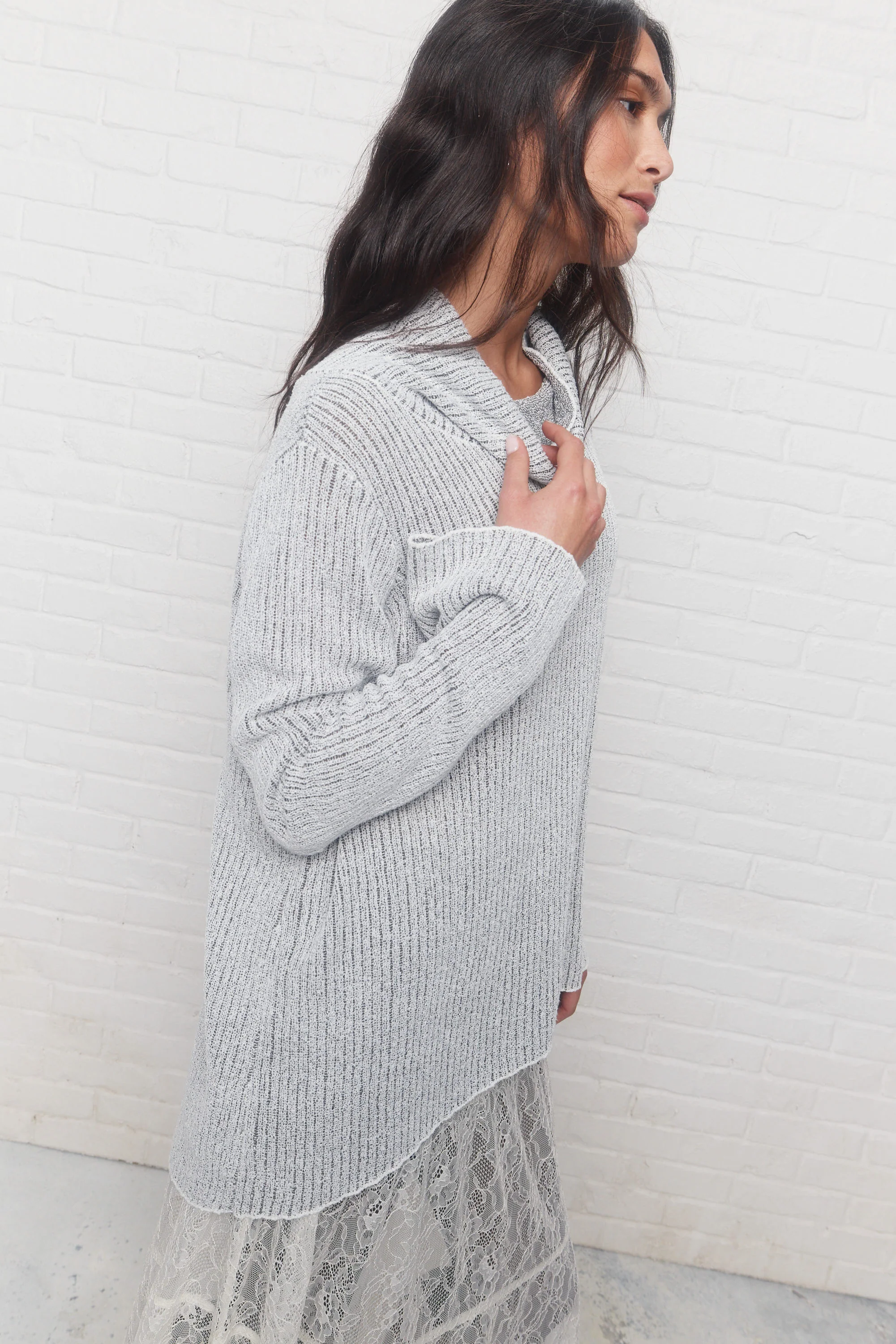 Lazer | Chandail gris foncé - Image 4