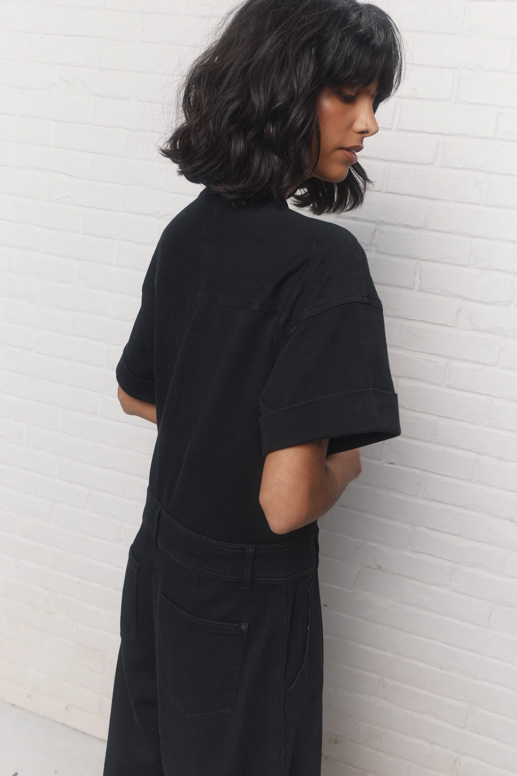 Leona | Combinaison noir délavé - Image 5