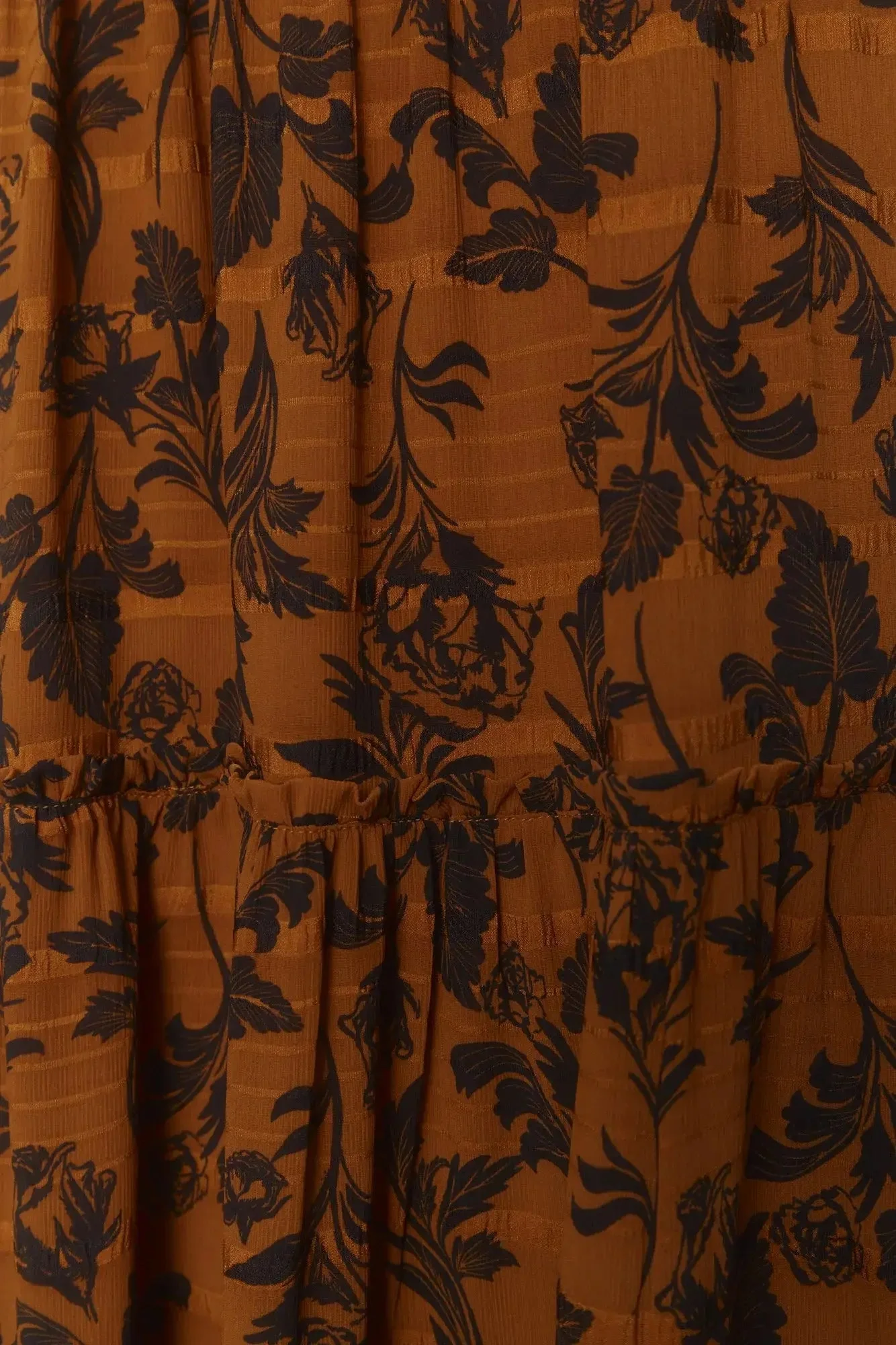 Lexie | Robe longue jaune à imprimé floral - Image 13