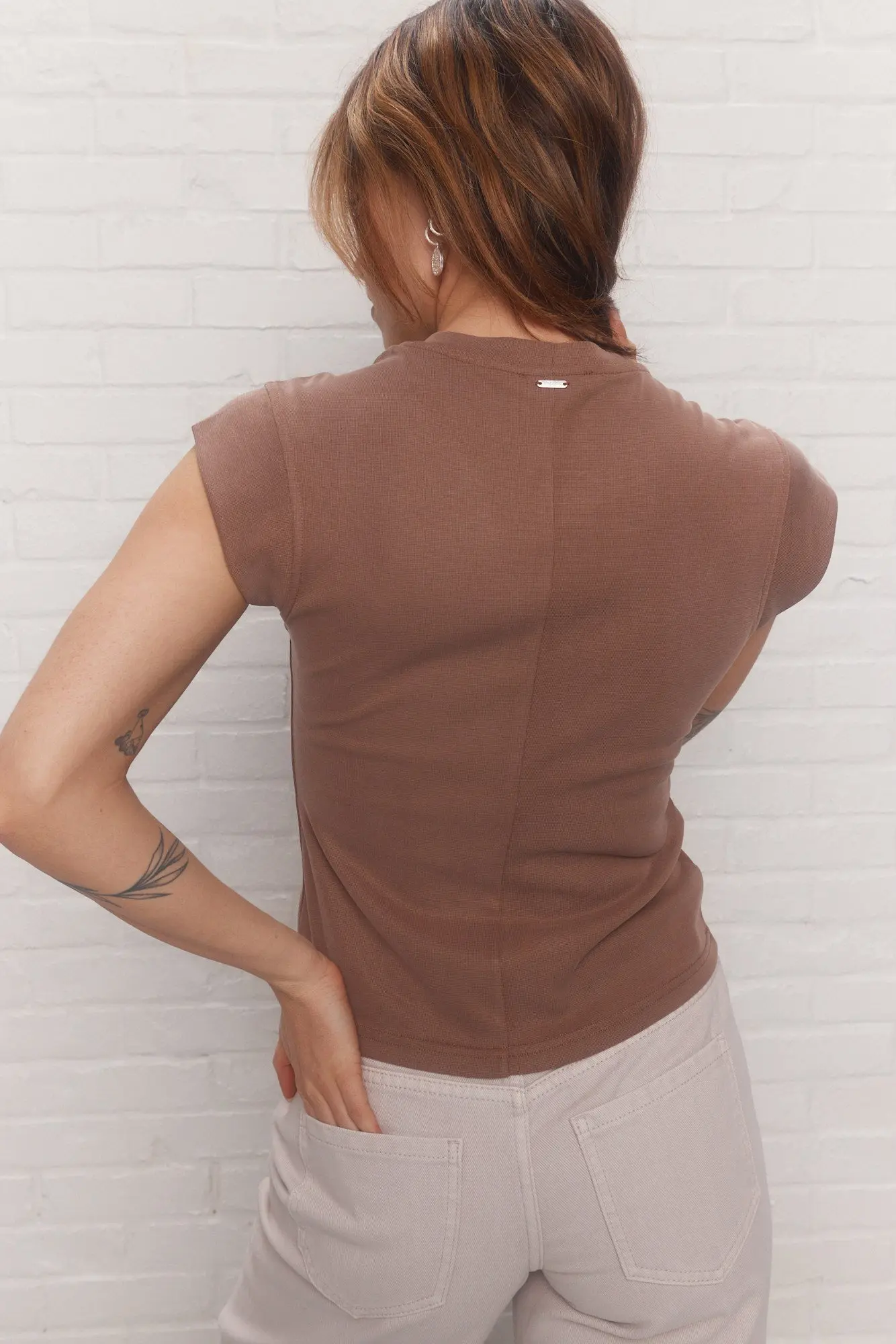 Lilou | Camisole brune - Image 5