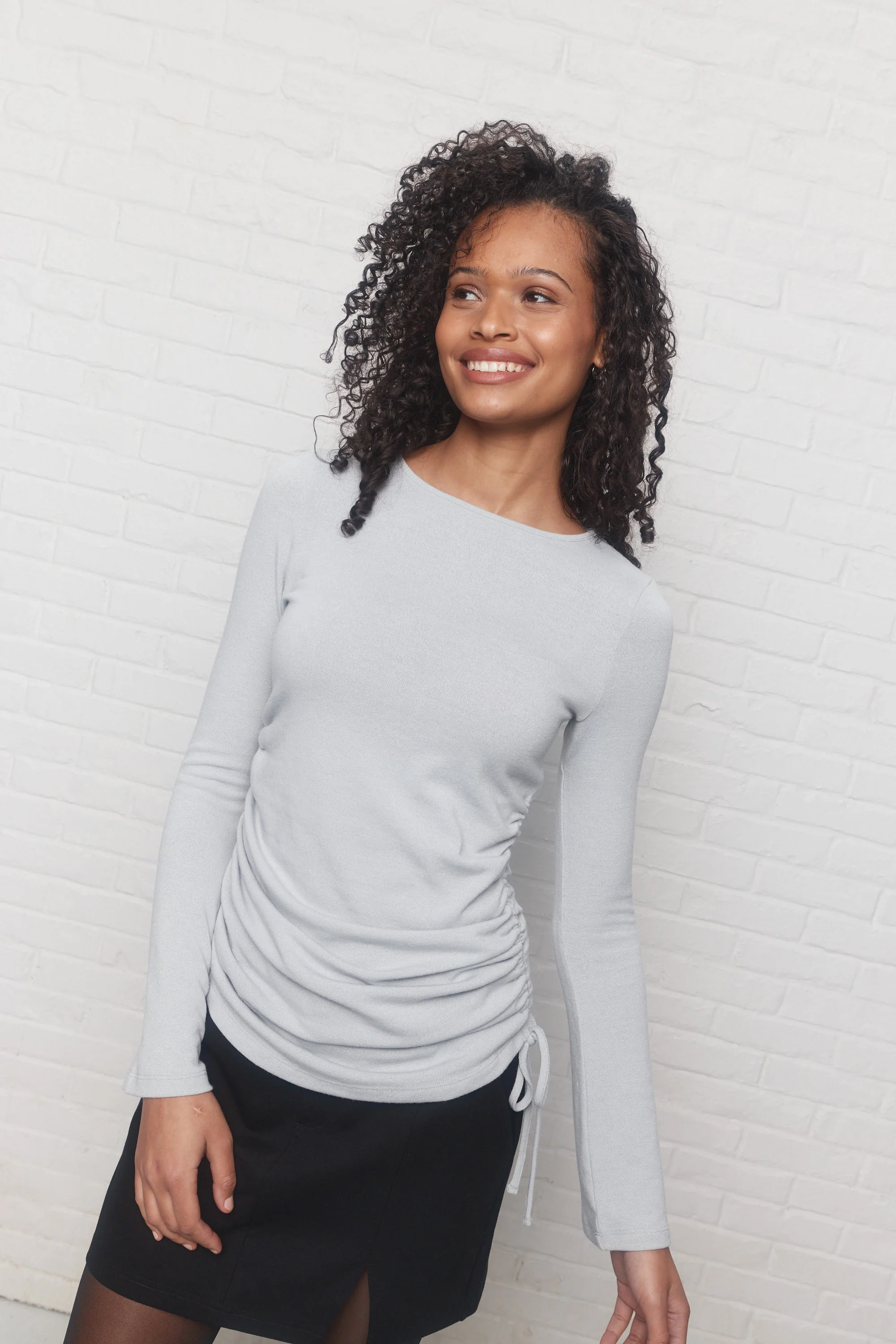 Missy | Chandail gris