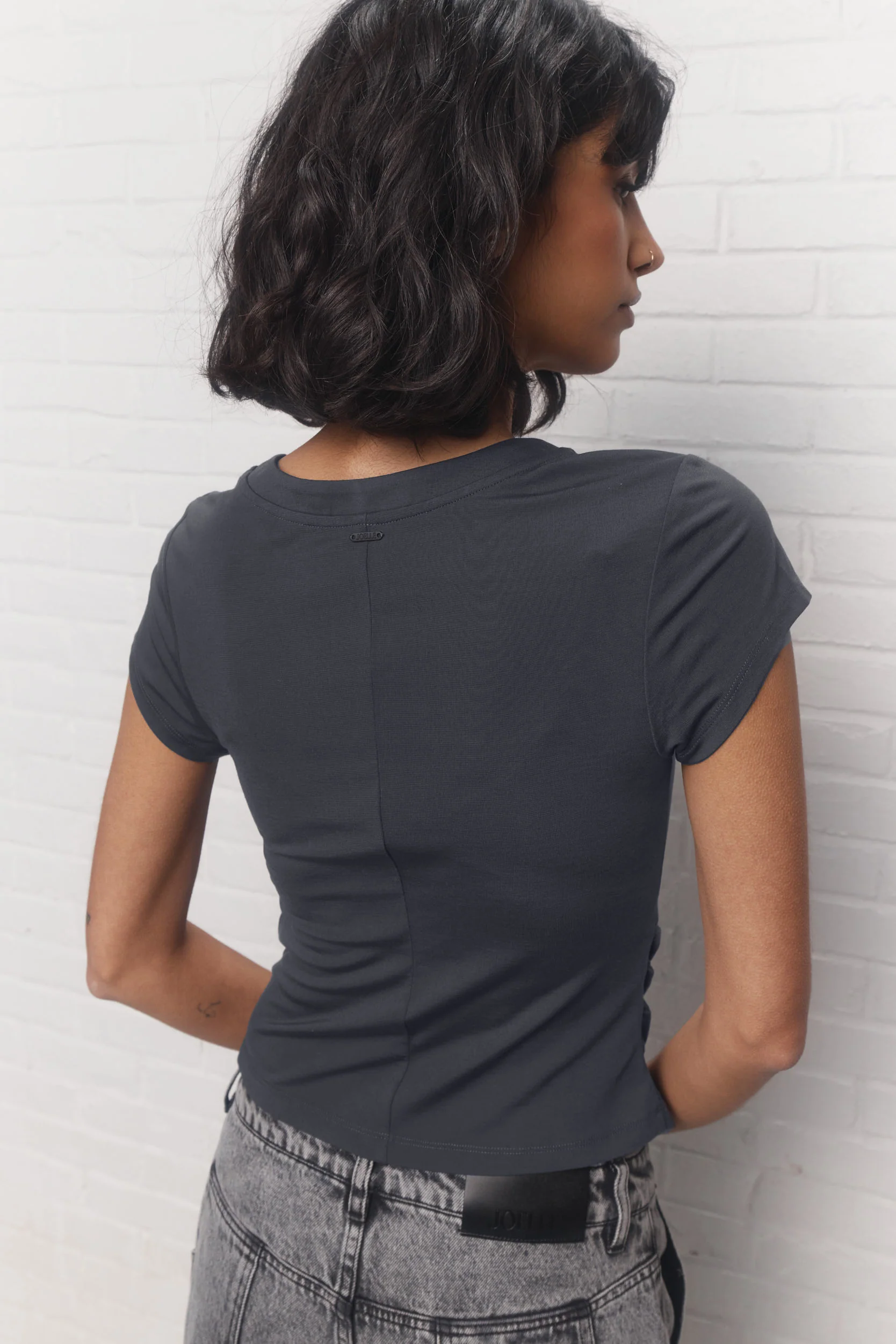Nation | T-shirt gris foncé - Image 6