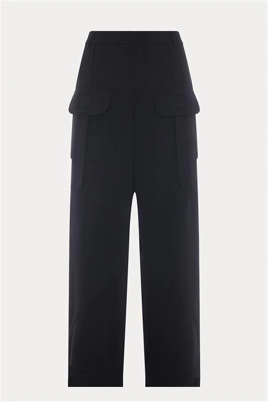 Nomo | Pantalon noir jambe ample - Image 2