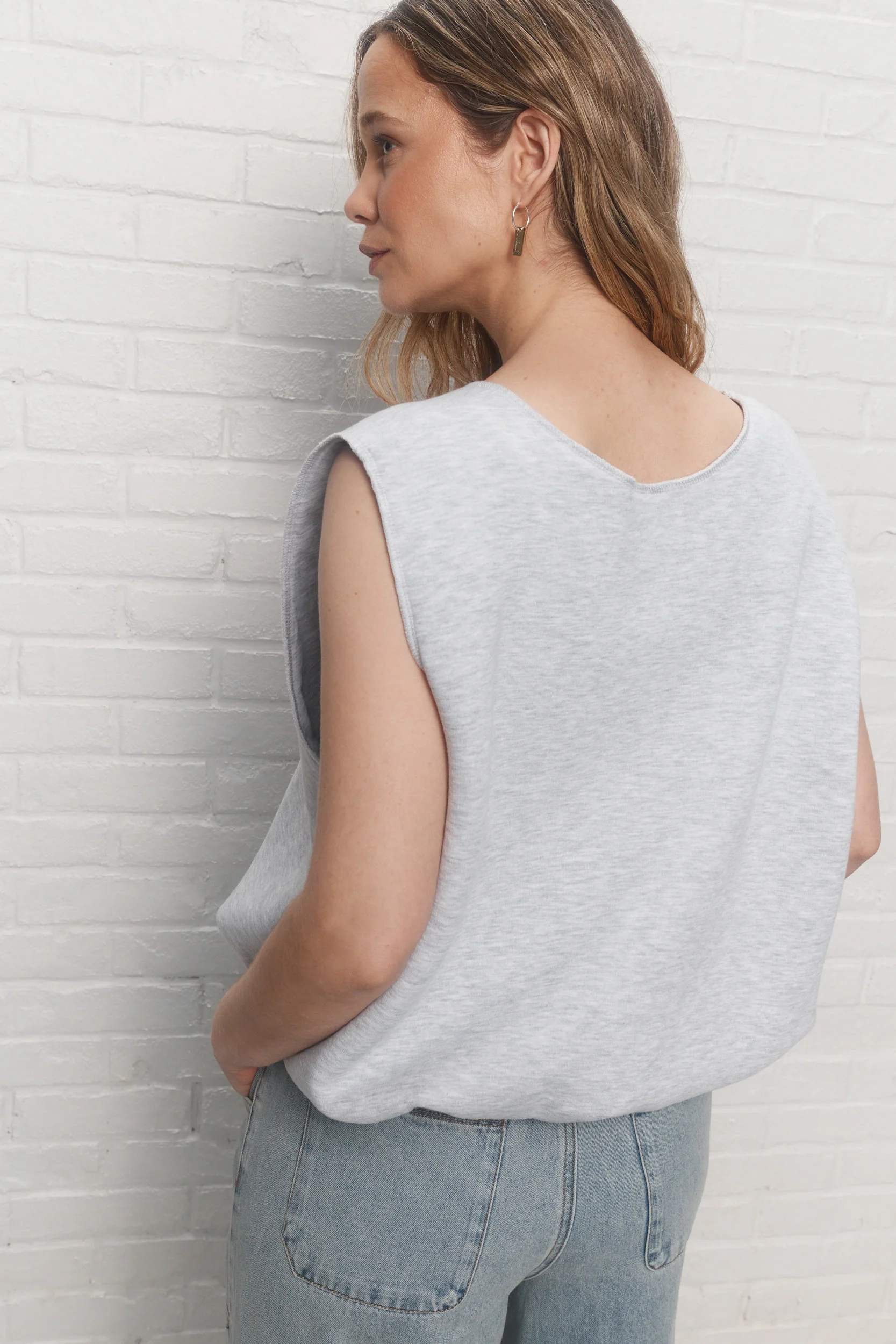 Numb | Chandail gris chiné - Image 5