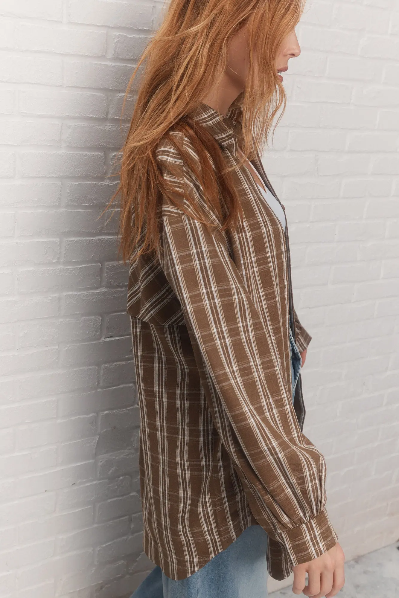 Oasis | Chemise verte à carreaux - Image 5