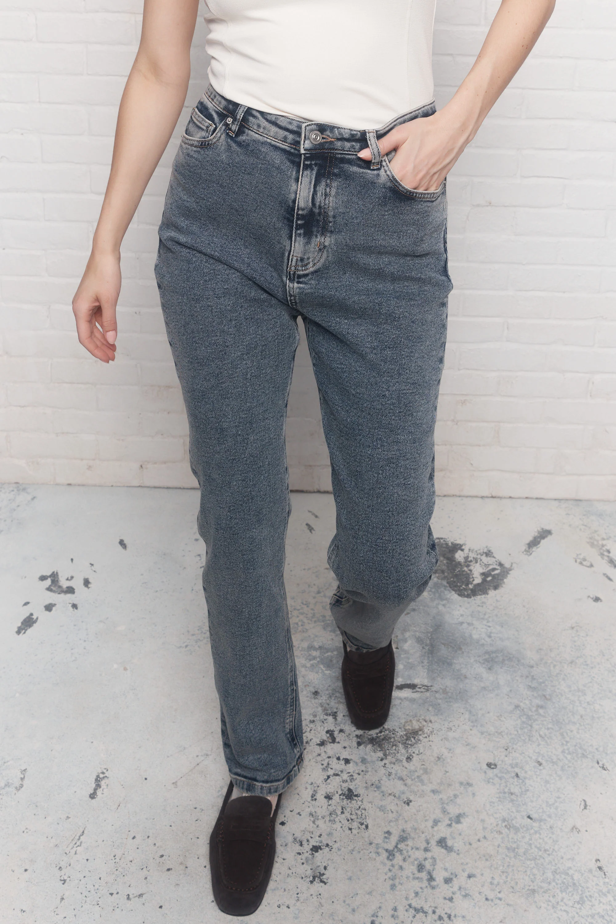 Pellica | Jean Bleu Délavé - Image 4
