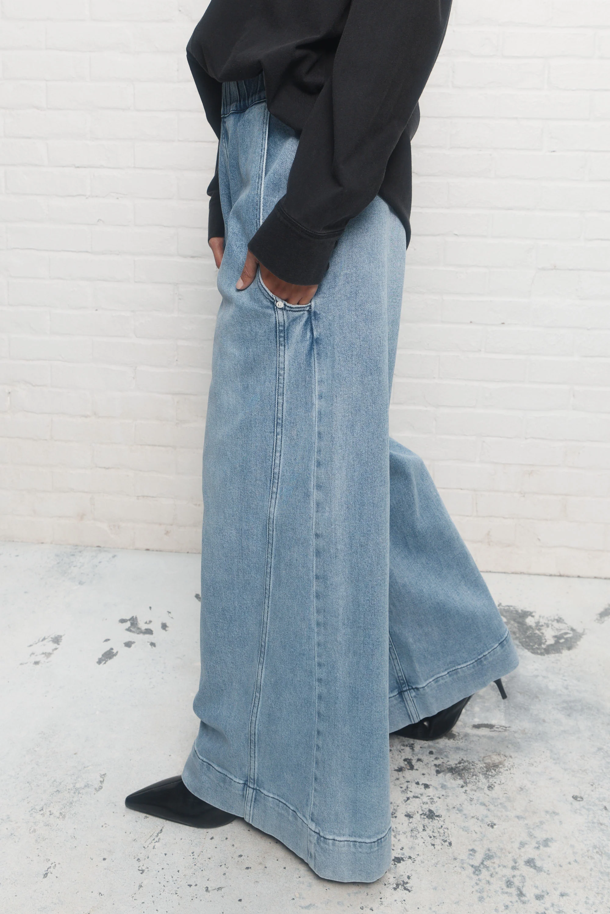 Phoenix | Jean bleu délavé - Image 4