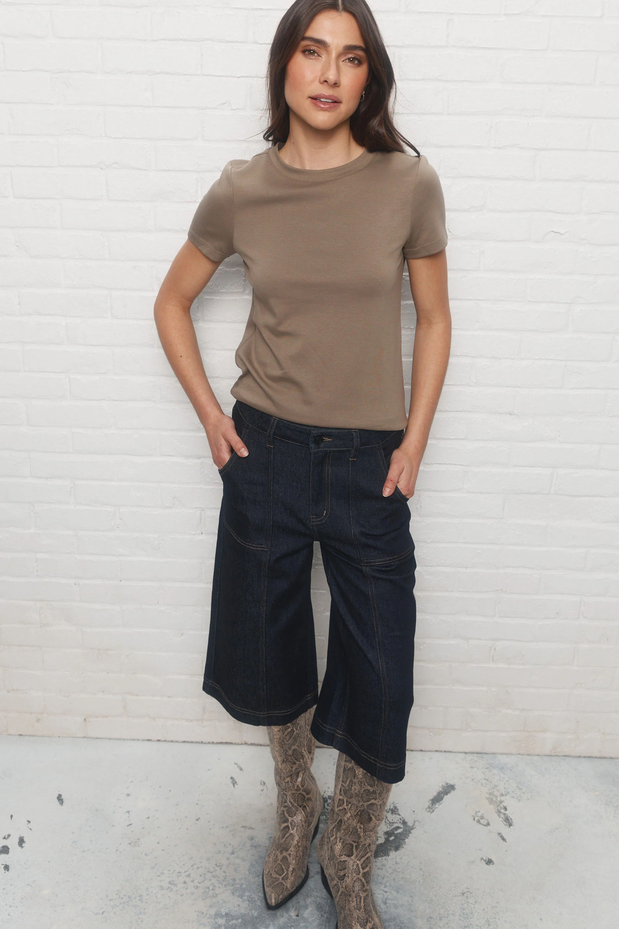 Planta | T-shirt taupe - Image 3