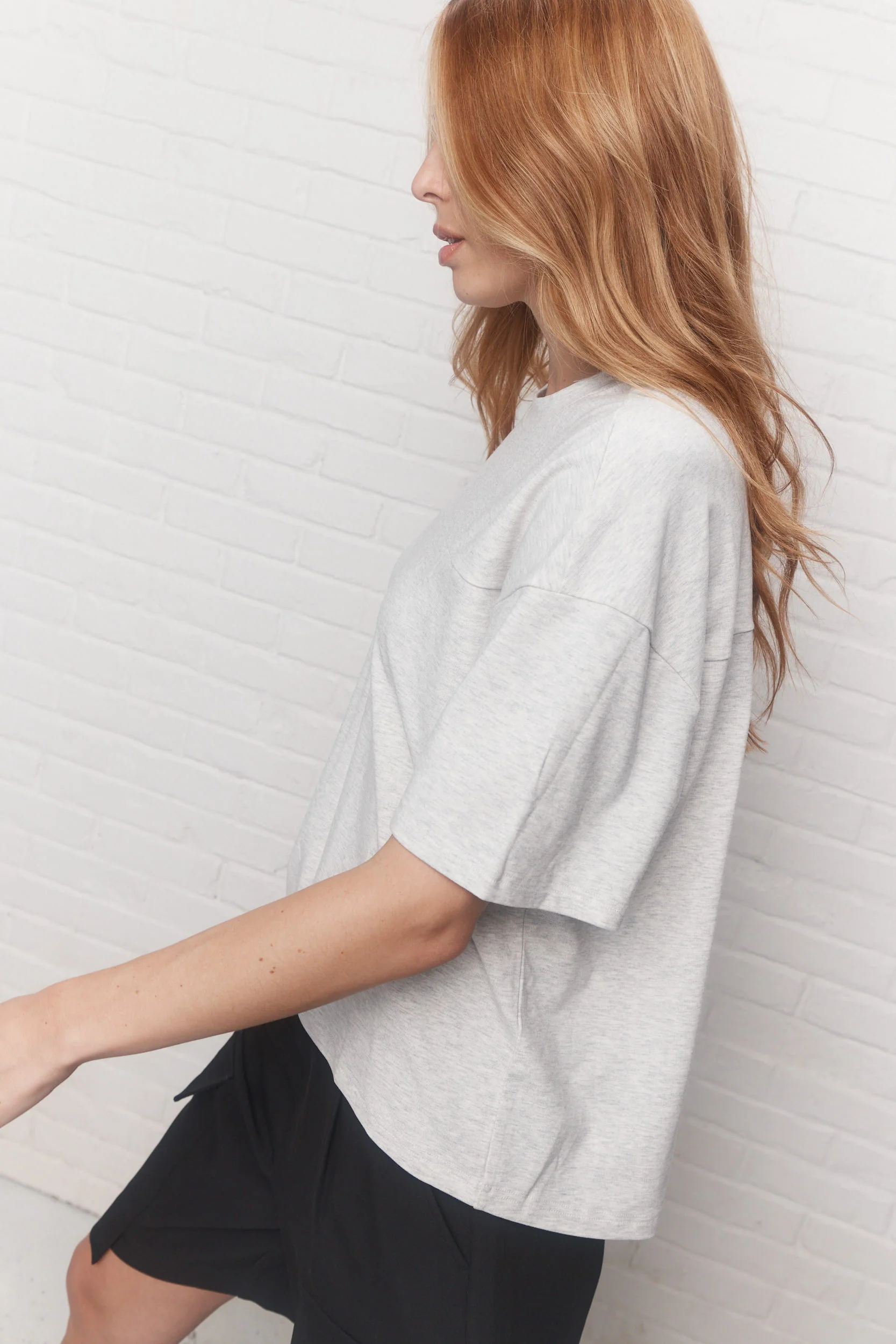 Reason | T-shirt gris mixte - Image 4