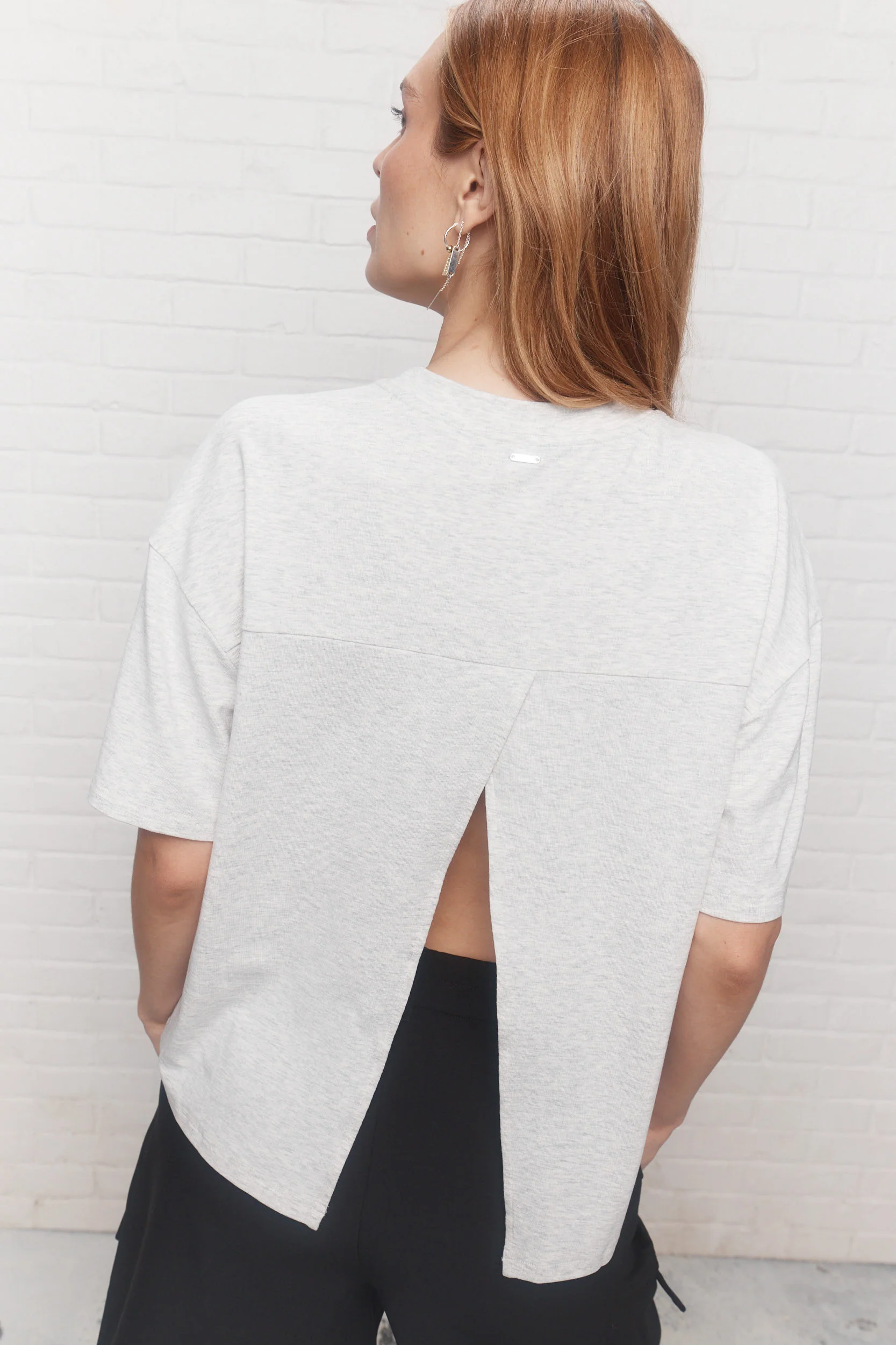 Reason | T-shirt gris mixte - Image 5