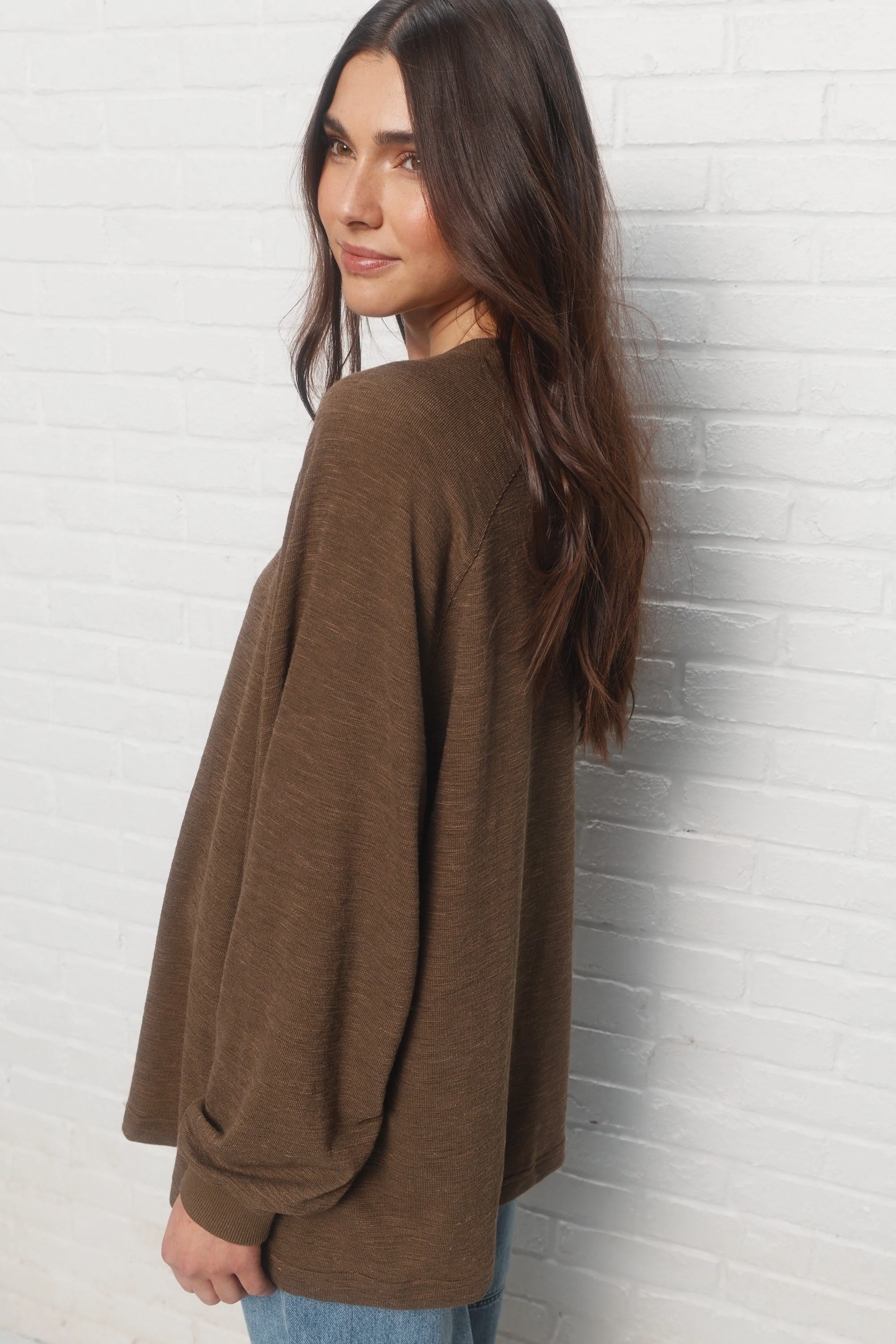 Renaud | Chandail brun - Image 4