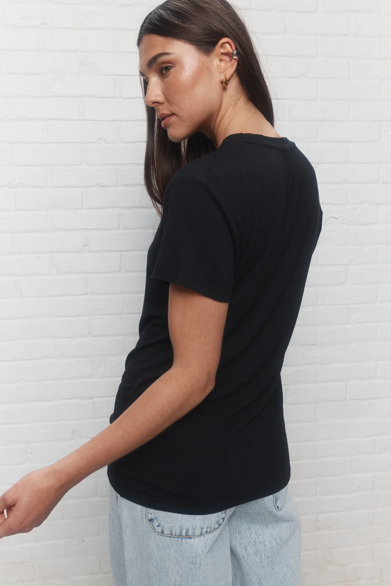 Samie | T-shirt noir - Image 4