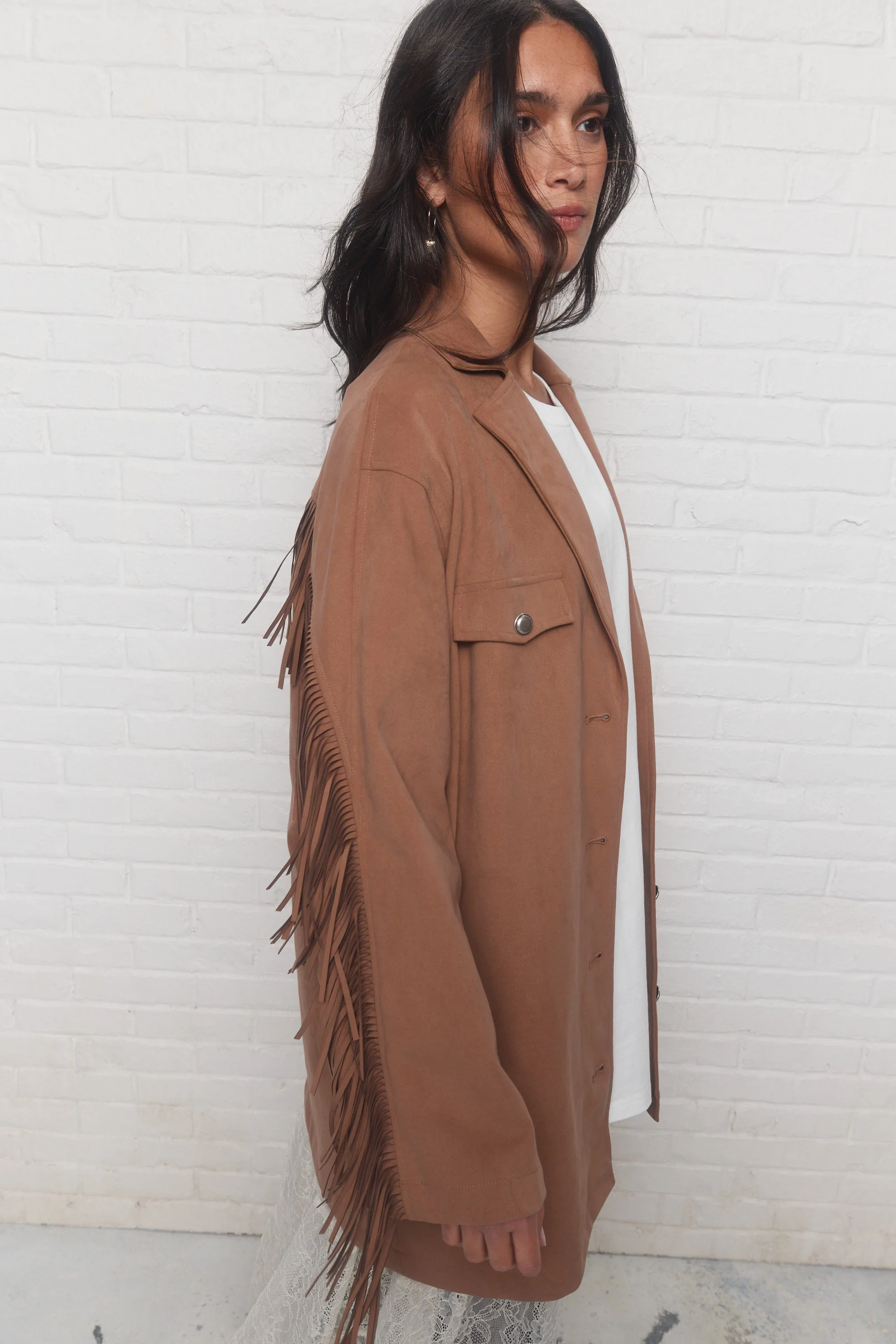 Solene | Veste tan - Image 5