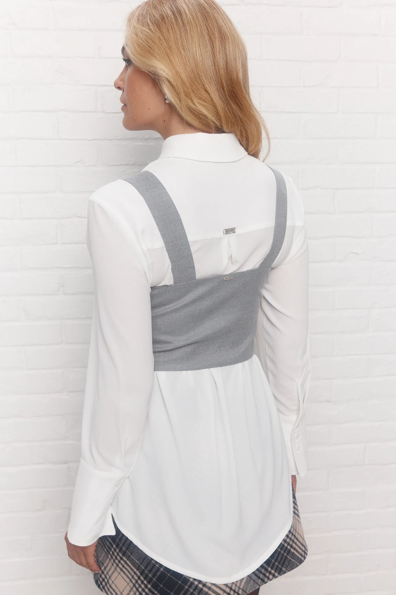 Syd | Camisole corsage grise - Image 12