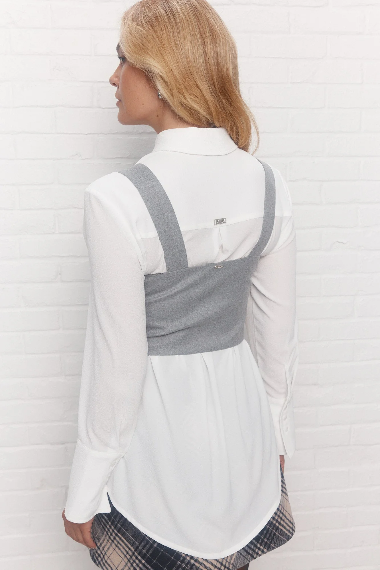 Syd | Camisole corsage grise - Image 6