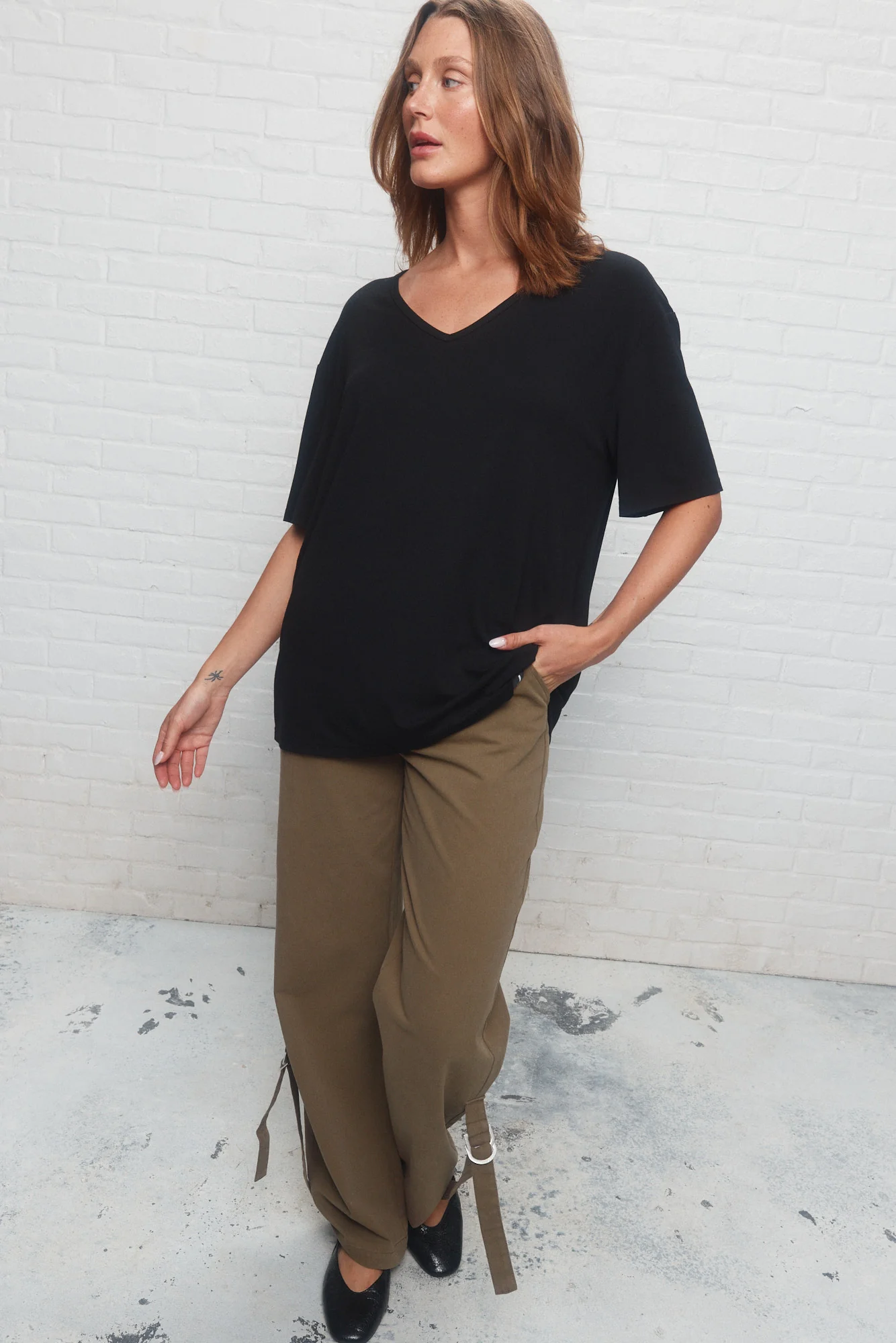 Noemie | T-shirt noir - Image 3