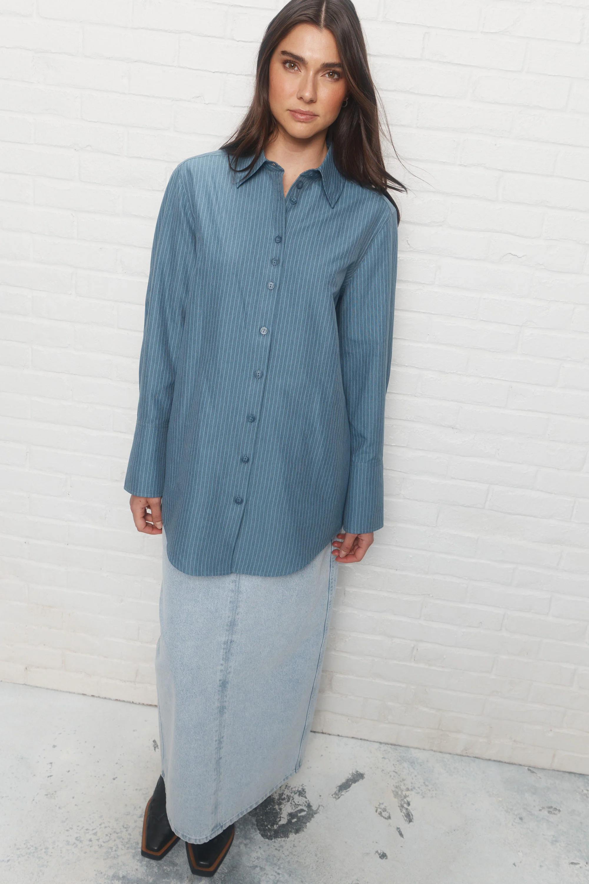 Valentine | Chemise bleue - Image 3