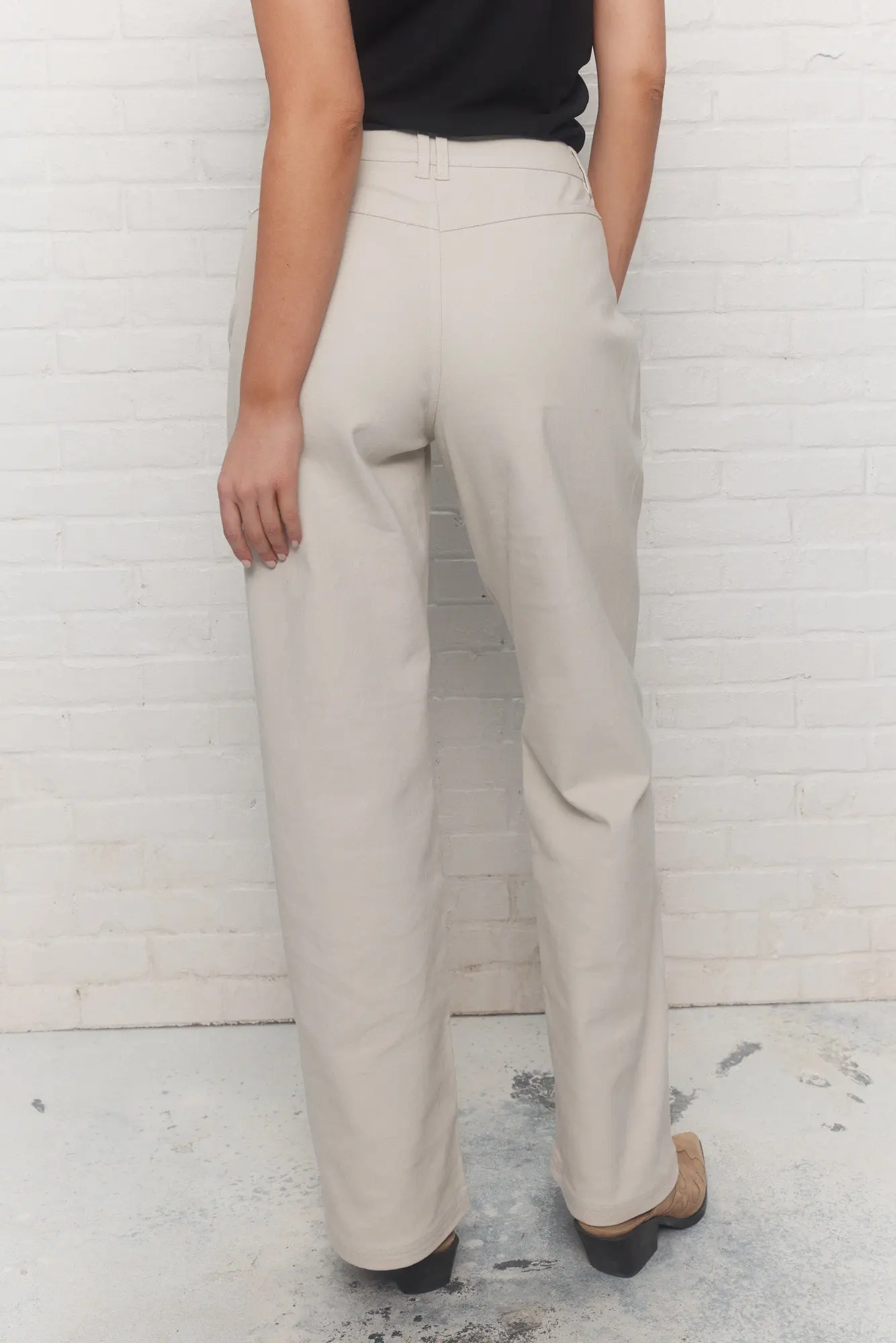 Valoria | Pantalon crème - Image 5