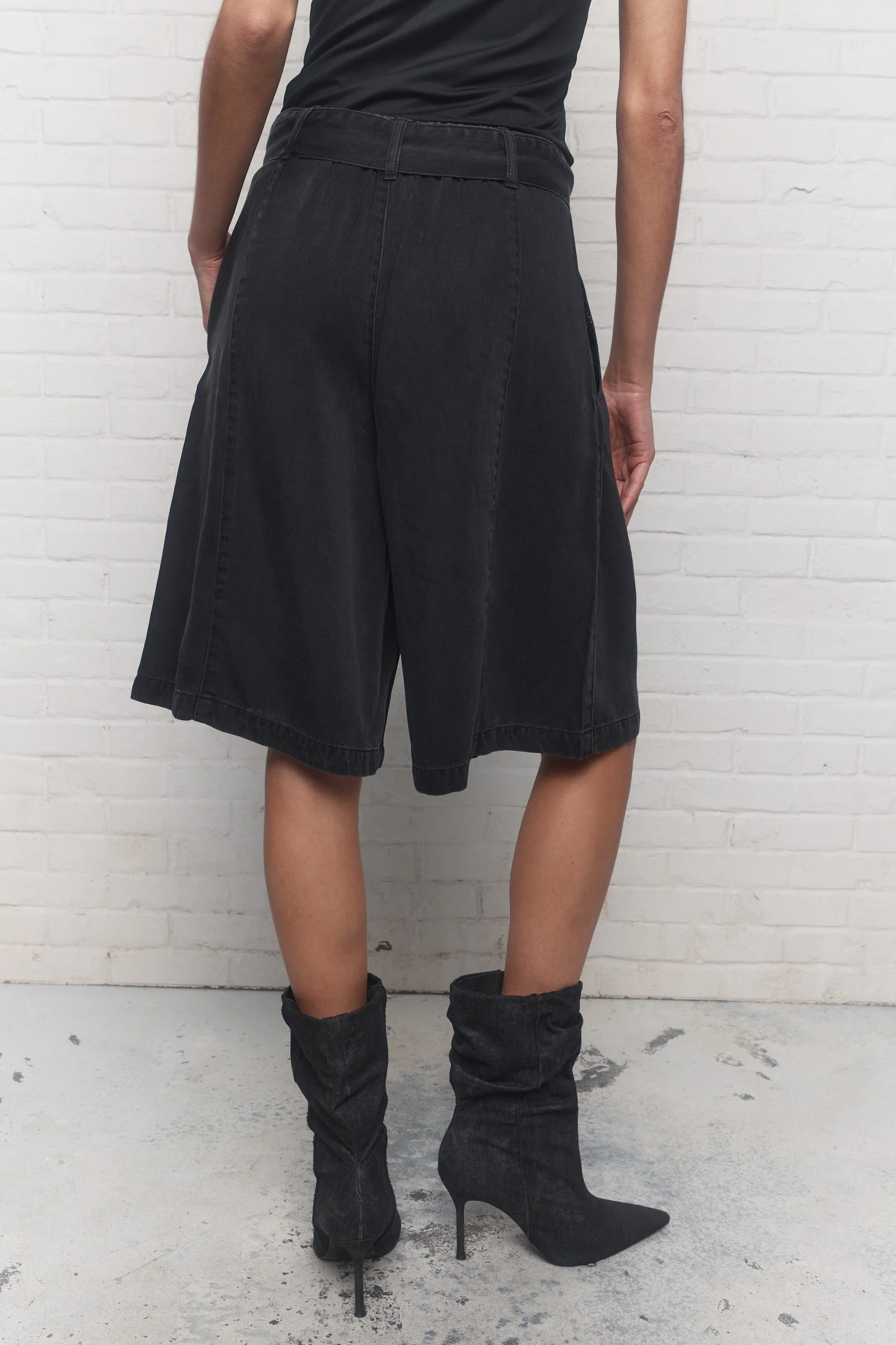 Voxelle | Short gris délavé - Image 5