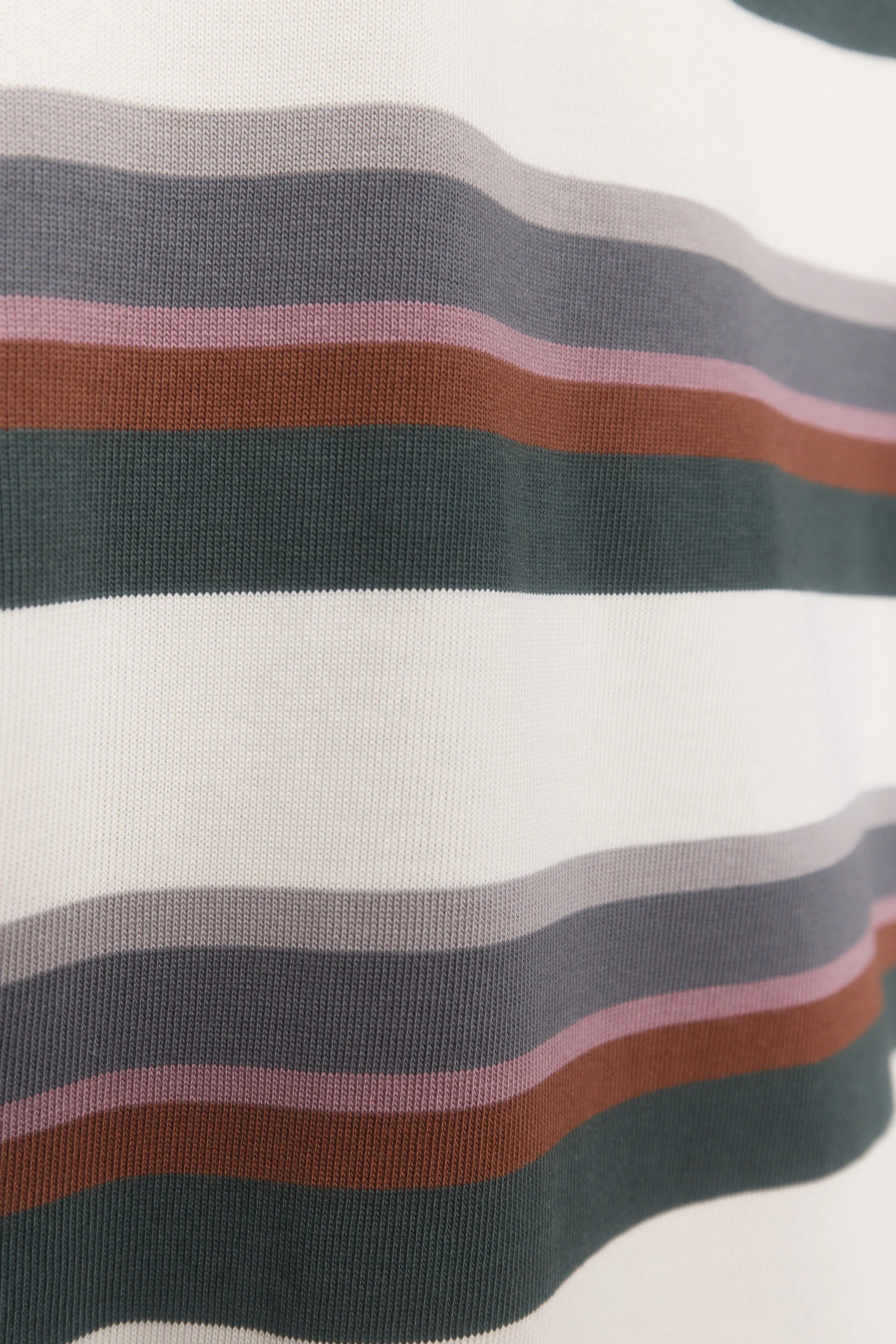 Zinnia | Robe polo rayée crème - Image 7